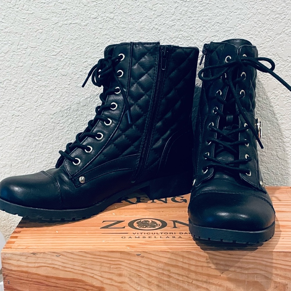G by Guess Women’s Combat Boots